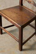 Load image into Gallery viewer, Antique English Oak Ladderback Chair