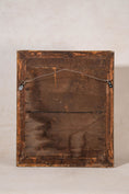 Load image into Gallery viewer, 19th Century French Giltwood Mirror with Red Wash + Beaded Inner Detailing