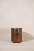 Load image into Gallery viewer, Vintage French Hammered Copper Two-Bottle Chiller