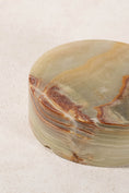 Load image into Gallery viewer, Large Round Alabaster Ashtray
