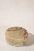 Load image into Gallery viewer, Large Round Alabaster Ashtray