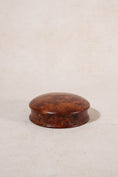 Load image into Gallery viewer, Round Lidded Burl Box