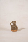 Load image into Gallery viewer, French Handmade Green & Brown Jug