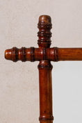 Load image into Gallery viewer, French Faux Bamboo Spindle Tip Mirror