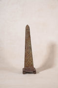 Load image into Gallery viewer, PAIR of Antique Neoclassical Metal Obelisks
