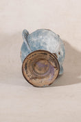 Load image into Gallery viewer, Antique Blue Patinated Cast Iron Urn