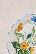Load image into Gallery viewer, SET of 6 Hand Painted Floral Italian Plates