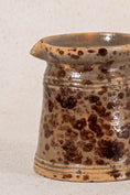 Load image into Gallery viewer, Petite Antique Brown French Spongeware Jug
