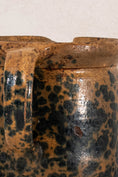 Load image into Gallery viewer, Large Antique French Deep Blue Spongeware Pitcher