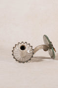 Load image into Gallery viewer, PAIR of Murano Glass Single Arm Sconces with Mirror Back Plate