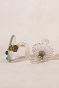 Load image into Gallery viewer, PAIR of Murano Glass Single Arm Sconces with Mirror Back Plate