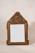 Load image into Gallery viewer, Petite French Louis XVI Period Mirror with Original Green Paint