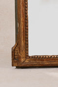 Load image into Gallery viewer, Petite French Louis XVI Period Mirror with Original Green Paint