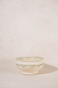Load image into Gallery viewer, Antique French Ironstone Green & Yellow Ceramic Tureen (No Lid)