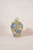 Load image into Gallery viewer, Vintage Spanish Double Spout Water Jug with Hand Painted Folk Florals