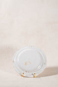 Load image into Gallery viewer, 19th Century French Moustiers Faience Mustard Plate (c. 1880)