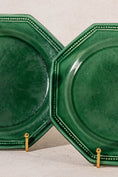 Load image into Gallery viewer, PAIR of Vintage French Majolica Earthenware Octagon Plates