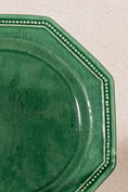 Load image into Gallery viewer, PAIR of Vintage French Majolica Earthenware Octagon Plates