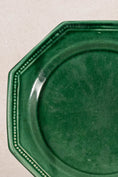 Load image into Gallery viewer, PAIR of Vintage French Majolica Earthenware Octagon Plates