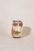 Load image into Gallery viewer, Antique Hand Painted Italian Floral Pitcher