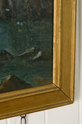 Load image into Gallery viewer, 19th Century Italian Oil on Canvas Moody Sailboat/Seascape