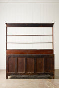 Load image into Gallery viewer, George III Oak Dresser Base with Open Plate Rack (c.1800)