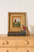 Load image into Gallery viewer, Antique Oil on Canvas Golf Scene (signed; c. 1910)