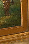 Load image into Gallery viewer, Antique Oil on Canvas Golf Scene (signed; c. 1910)