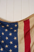 Load image into Gallery viewer, *50 Star Vintage Large Hand-sewn American Flag By Annin & Co Vernon, N.J