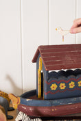 Load image into Gallery viewer, Antique Hand Carved + Painted Noah's Ark