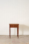 Load image into Gallery viewer, Antique American One Drawer Cherry Side Table (c. 1850)