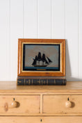 Load image into Gallery viewer, Antique Reverse Glass American Maritime Art 'The President 1814'