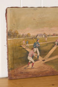 Load image into Gallery viewer, 19th Century Oil on Canvas American Baseball Game | Unframed