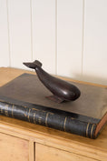Load image into Gallery viewer, Hand Carved Wooden Mid-Century Whale Figure
