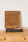 Load image into Gallery viewer, Antique Checkerboard with Checkers | Hand Made in America