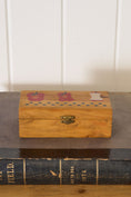 Load image into Gallery viewer, Folk Art Hand Painted Apple Box