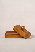 Load image into Gallery viewer, Vintage Gilt Lidded Trinket Box