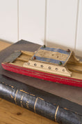 Load image into Gallery viewer, Vintage Hand Painted Toy Tugboat with Red Hull