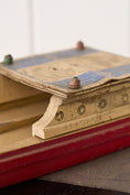Load image into Gallery viewer, Vintage Hand Painted Toy Tugboat with Red Hull