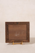 Load image into Gallery viewer, Antique Hand Colored Duck Engraving in Vintage Oak Frame