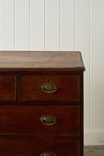 Load image into Gallery viewer, Early 19th Century Scottish Mahogany 3-Over-3 Chest of Drawers