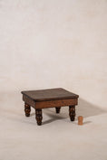 Load image into Gallery viewer, PAIR of Petite Antique Oak English Stools
