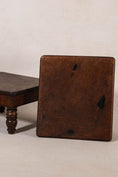 Load image into Gallery viewer, PAIR of Petite Antique Oak English Stools