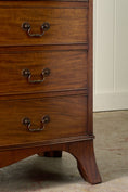 Load image into Gallery viewer, Edwardian Mahogany 8-Drawer Chest with Swan Pulls (c. 1910)