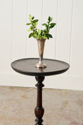 Load image into Gallery viewer, Vintage English Mahogany Wine Table with Beveled Lip Edge (c. 1930)