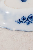 Load image into Gallery viewer, W. H. Grindley Antique Blue Flow Transferware Oval Serving Vegetable Bowl