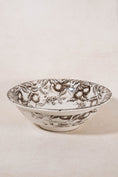 Load image into Gallery viewer, Large Vintage Brown Transferware Bowl