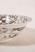Load image into Gallery viewer, Large Vintage Brown Transferware Bowl