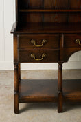 Load image into Gallery viewer, 19th Century English Oak Pot Cupboard with Topper