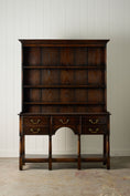 Load image into Gallery viewer, 19th Century English Oak Pot Cupboard with Topper